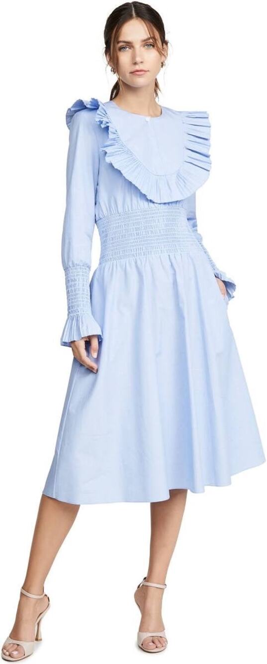 Tory Burch Ruffle Mini Dress Size 6